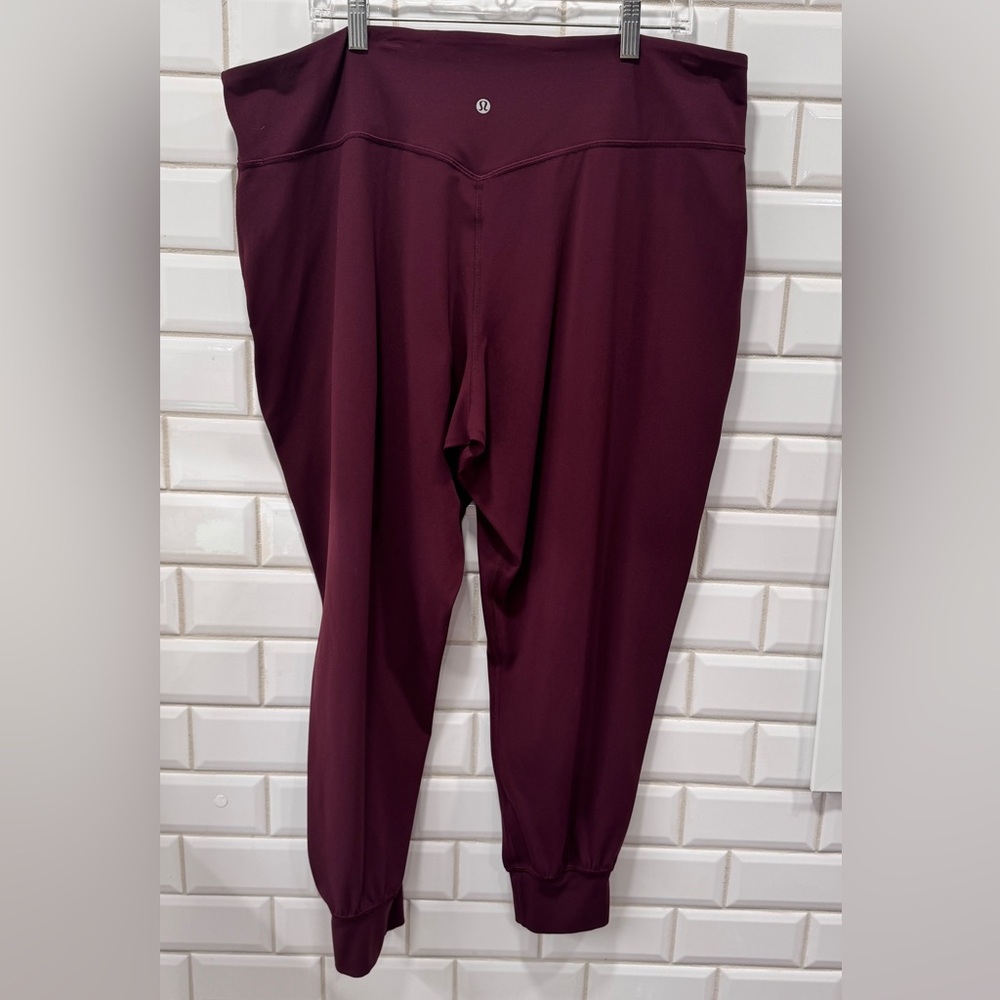 Lululemon Align Jogger Garnet Color Size 20